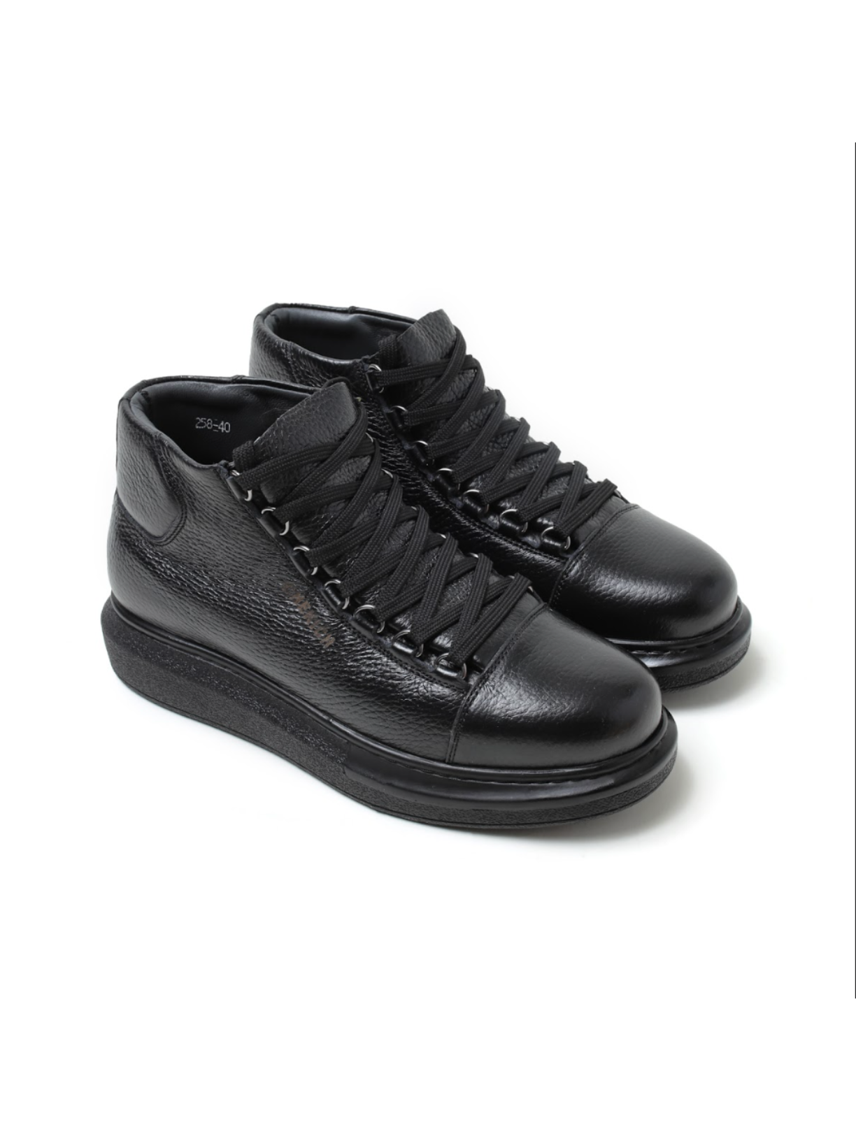 Kelly Nocturnal Prestige high-top boot in black by Apollo Moda, view 3