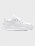 Apollo Moda Men's Artemis Pure all-white casual walking sneaker, main product photo