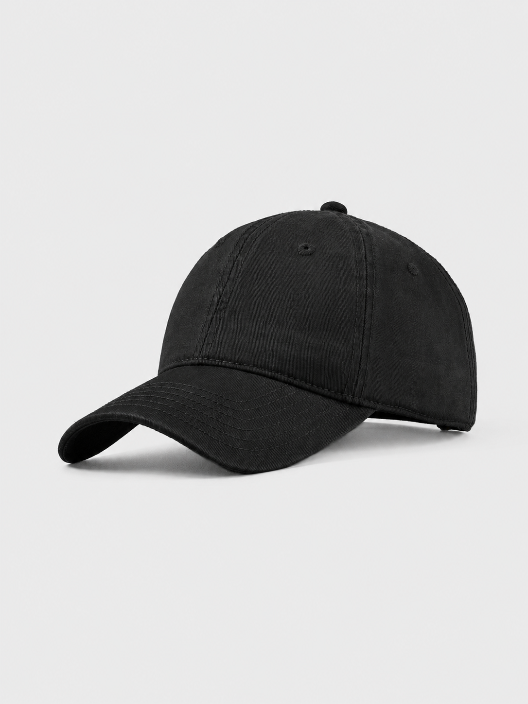 Cotton Twill Hat Midnight Black
