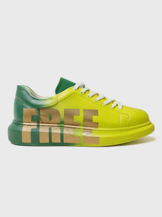 Men's Genova "FREE" Yellow/Green