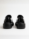 Empoli Patent Noir patent dress shoe in black by Apollo Moda, view 4
