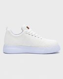 Kotor Pure Serenity knit casual sneaker in white by Apollo Moda