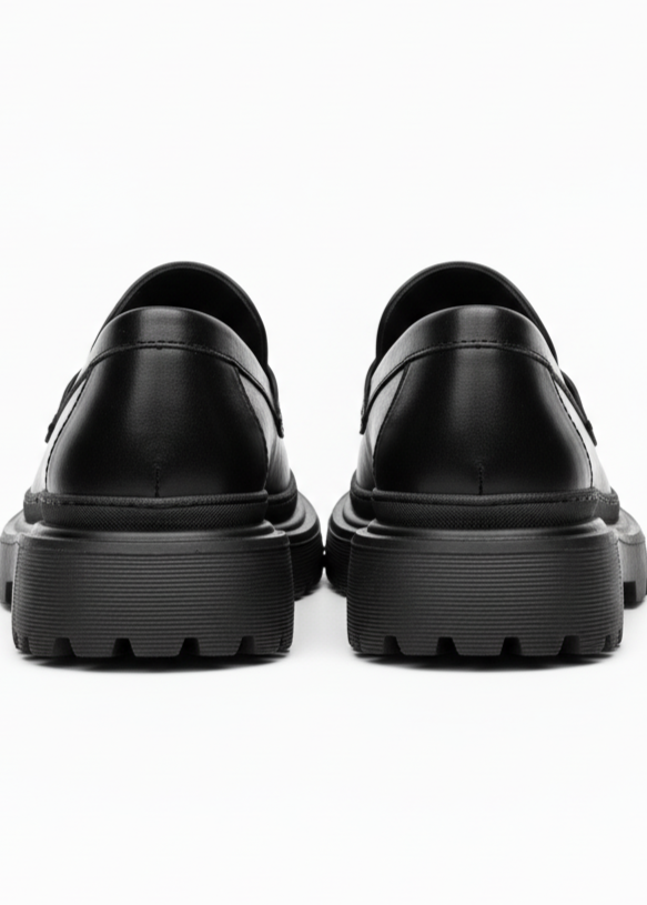 Oslo Midnight Elegance dress shoe in black by Apollo Moda, view 5